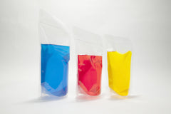 Clear ziplock stand-up pouches w/ euro hole 140mm x 210 mm (500ml)